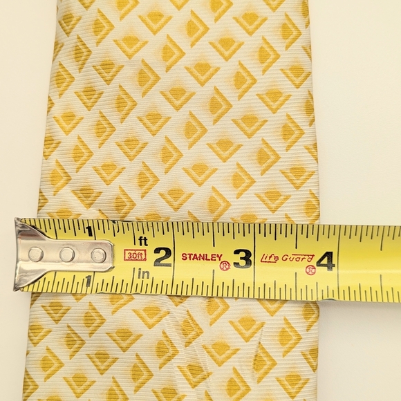 Bijoux Terner Men's Genuine Silk Colorful Geometric Pattern Ties - Picture 2 of 14